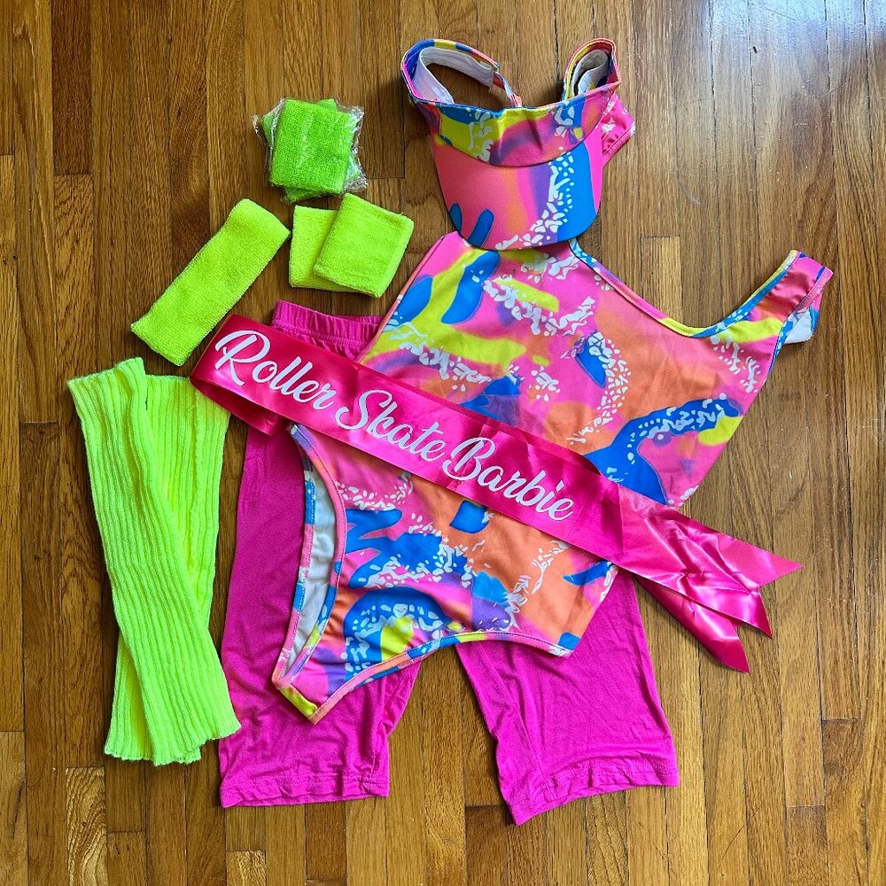 Roller Skate Barbie Costume Set Size Small